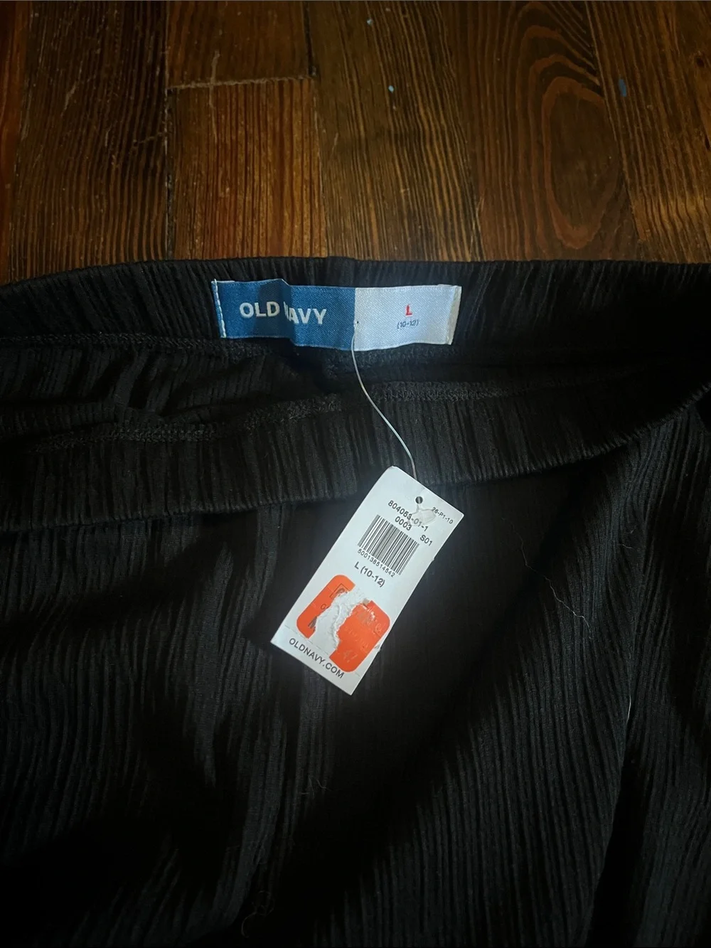 Old Navy Black Ribbed Flare Leggings for Kids